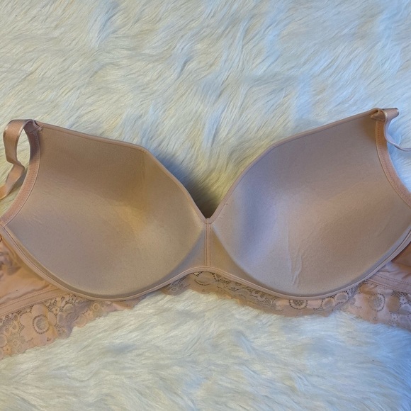 Blake & Co Wireless Bra Women Size 40DD Pink Lightly Lined Wirefree Back Closure - Picture 5 of 6